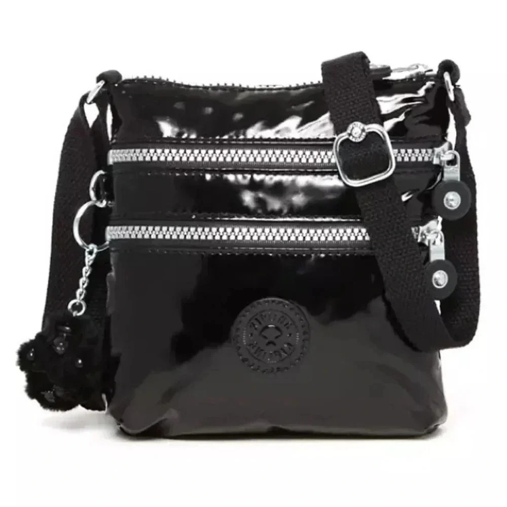 Kipling Alvar Patent Leather Crossbody